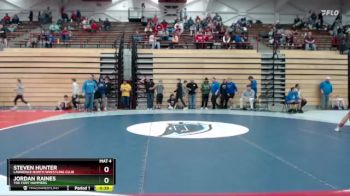 132 lbs Cons. Round 3 - Jordan Raines, The Fort Hammers vs Steven Hunter, Lawrence North Wrestling Club