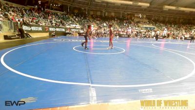 76 lbs Round Of 32 - Eliace Majka, Black Fox Academy vs Kyzer Sanders, Standfast
