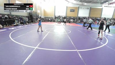 120 lbs Round Of 16 - Ava Gamberdella, Branford vs Charu Magar, South Burlington