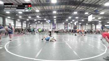 113 lbs Rr Rnd 3 - Matthew Rowles, 4M Strength vs Braden Todora, Hammerin Hornets