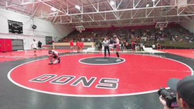 157 lbs Champ. Round 2 - Tyler Carpenter, Cerritos College vs Zeke Hueter, Santa Ana College