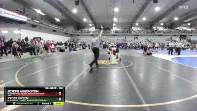 130 lbs Cons. Round 4 - Ryder Green, Buchanan County Wrestling Club-AA vs Joseph Augenstein, Waynesville Tigers Wrestling Club-AAA