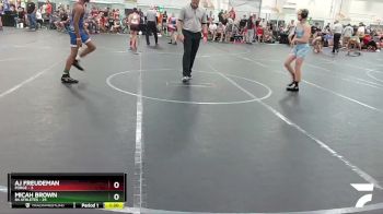 96 lbs Round 1 (4 Team) - Micah Brown, 84 Athletes vs AJ Freudeman, Forge