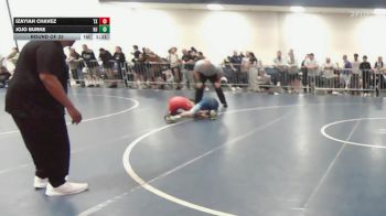 120 lbs Round Of 32 - Izayiah Chavez, TX vs JoJo Burke, NJ