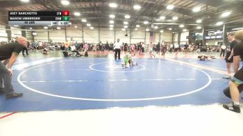 85 lbs Rr Rnd 2 - Joey Barchetto, IRONWHALE - MS vs Mason Umberger, Shamrock Wrestling Club Red - MS