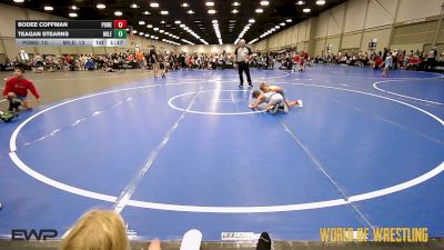 55 lbs Consi Of 4 - Bodee Coffman, Powerhouse Elite 9U vs Teagan Stearns, Mile High Mafia 9U