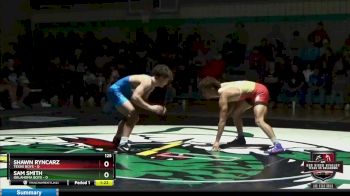 125 lbs Finals (2 Team) - Shawn Ryncarz, Texas Boys vs Sam Smith, Oklahoma Boys
