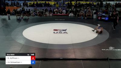 94 lbs Rnd Of 32 - Shaefer Hoffman, PA vs Ace Schweitzer, NE