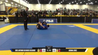 Adonai Jerez vs Jose Antonio Olivares Delgado 2025 World IBJJF Jiu-Jitsu No-Gi Championship