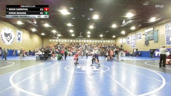 120 lbs Cons. Round 3 - Jesus Sandoval, North vs Jorge Magana, Ridgeview