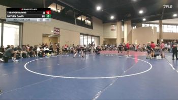 138 lbs Cons. Round 4 - Daylen Davis, Millington vs Trenton Mayne, Davenport Broncos