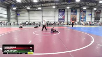 56 lbs Rd# 7- 10:45am Saturday Final Pool - Mason Simons, Terps XPress vs Oscar Ormond, NCWAY National Team