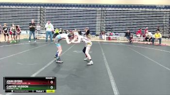 64 lbs Round 1 (6 Team) - John Byers, Terps East Coast Elite vs Carter Hudson, Guerrilla WA