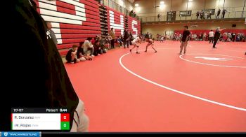 117-117 lbs Round 1 - Malia Riojas, Victory Wrestling-Central WA vs Reinalda Gonzalez, Ascend Wrestling Academy