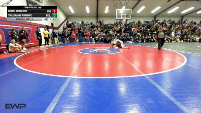 135 lbs Round Of 16 - Ruby Hughes, Bixby Girls HS vs Tallulah Arroyo, Mcalester HS