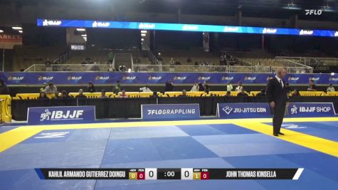 John Thomas Kinsella vs Kahlil Armando Gutierrez Doingu 2026 Pan Jiu Jitsu IBJJF Championship