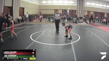 64 lbs Finals (8 Team) - Jayce Walker, Belding Black vs Axe Tompkins, Backyard Brawlers