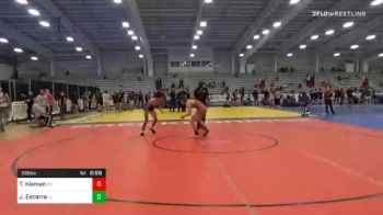 106 lbs Consolation - Thayne Kleman, OH vs Jordan Escarra, FL