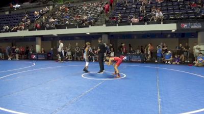88 lbs Quarters - Kai McDonald, Sebolt Wrestling Academy vs Thomas Blanke, The Wrestling Academy