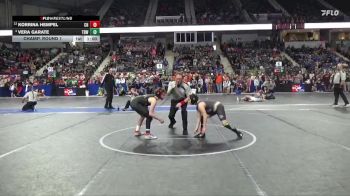 100 lbs Champ. Round 1 - Korrina Hempel, Central Heights vs Vera Garate, The Best Wrestler