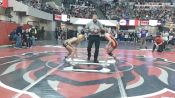 G - 105 lbs Champ. Round 1 - Jentree Merkel, Custer Co. (Miles City) (Girls) vs Rylee Campbell, Missoula Hellgate (Girls)