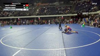 70 lbs Round 1 - Tinleigh Berry, MFL MarMac vs Hailey Connor, Outlaw Wrestling Club