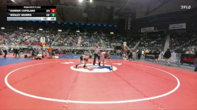 3A-106 lbs Cons. Round 2 - Wesley Morris, Buffalo vs Gunner Copeland, Burns/Pine Bluffs