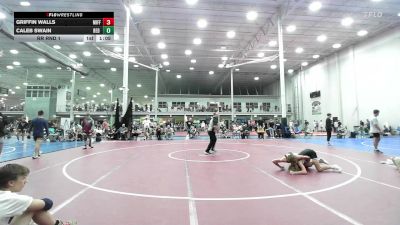 122 lbs Rr Rnd 1 - Griffin Walls, Mifflinburg - HSAm vs Caleb Swain, Red Devil Wrestling Club - HSAm