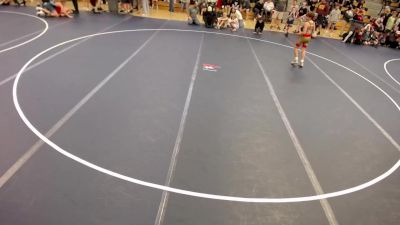 98 lbs Cons. Round 2 - Geno Reuvers, Stillwater Area Wrestling vs Sebastian Gonzales, MN Elite