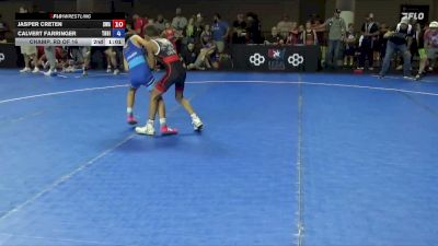 63 lbs Champ. Rd Of 16 - Maverick Paminto, The Best Wrestler CA vs Sawyer Wankowski, Thoroughbred Wrestling Academy