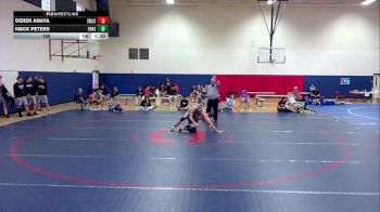 159 lbs Semis (4 Team) - Derek Anaya, San Manuel Jr./Sr. High School vs Knox Peters, Fountain Hills High School