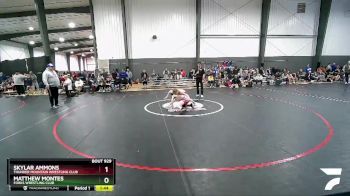 106-113 lbs 1st Place Match - Skylar Ammons, Thunder Mountain Wrestling Club vs Matthew Montes, Forks Wrestling Club