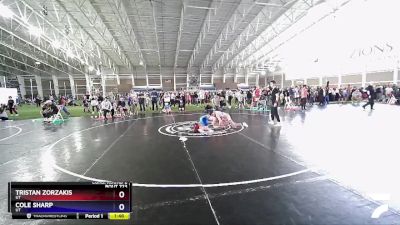 106 lbs Cons. Round 2 - Tristan Zorzakis, UT vs Cole Sharp, UT