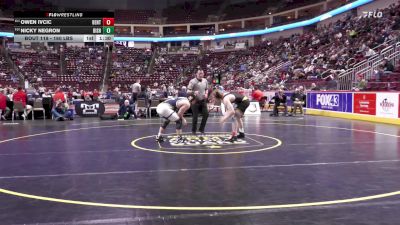 160 lbs First Round - Owen Ivcic, Bentworth vs Nicky Negron, Bishop McDevitt