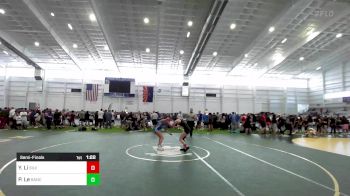 123 lbs Semifinal - Yolanda Li, Silverback WC vs Penelope Le, Rancho Bernardo WC