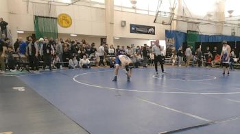 285 lbs Cons. Round 5 - Grant Mathias, Merchant Marine vs Nathan Faxon, Nyu
