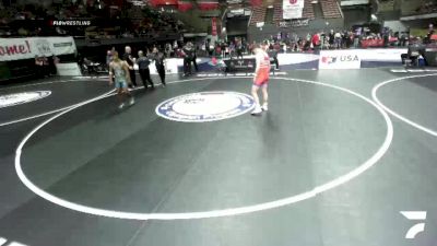 Champ. Round 1 - Noah Porter, Tracy Wrestling Club vs Brandon Rodriguez, Sultana High School Wrestling