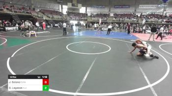 137 lbs Quarterfinal - Joseph Solano, Duran WC vs Brysen Lagasse, Ellicott