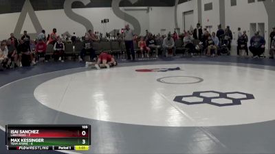 105 lbs Round 3 - Isai Sanchez, LAW/Crass vs Max Kessinger, Team Atomic