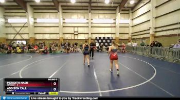 125 lbs Round 3 (4 Team) - MERIDITH NASH, Nevada 1 vs Addison Call, Utah 2