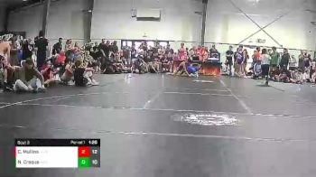 132 lbs Round 3 (3 Team) - Collin Mullins, Level Up A vs Noah Creque, Reverence Wrestling Club