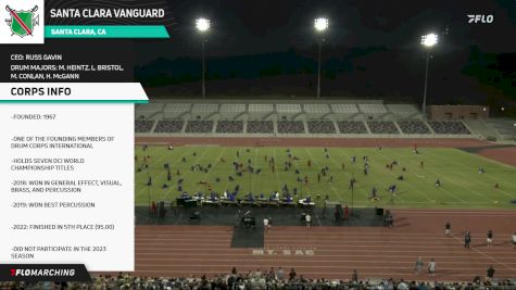 Santa Clara Vanguard "Vagabond" at 2024 Corps at the Crest