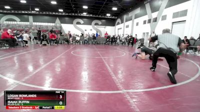 95 lbs Round 3 (8 Team) - Isaiah Ruffin, Killer Elite vs Logan Rowlands, Beast Mode