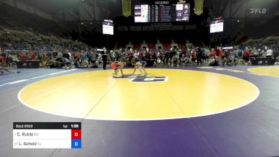 150 lbs Cons 8 #1 - Chance Ruble, MO vs Luke Scholz, NJ