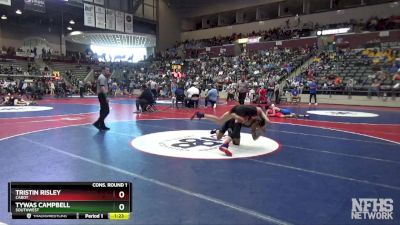 6A 113 lbs Cons. Round 1 - Tristin Risley, Cabot vs Tywas Campbell, Southwest