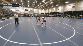 190 lbs Semis & 1st Wrestleback (8 Team) - Kason Larson, Burwell vs Jaegar Frahm, Plainview