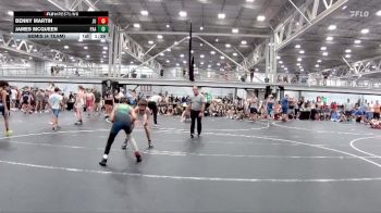 100 lbs Semis (4 Team) - James McQueen, PA Alliance vs Benny Martin, Journeymen Uprising