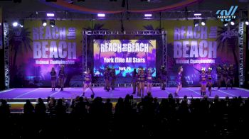 York Elite All Stars - Senior Legacy [2024 L3 Senior - D2 Day 2] 2024 ACDA Reach the Beach Cheer Grand Nationals