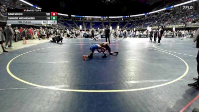 89 lbs 7th Place - Sam Moon, Pottsgrove vs Tanner Wisniewski, Erie