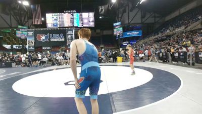 126 lbs Cons. Rd Of 128 - Dylan Nieuwenhuis, Michigan vs Brodie Gibbs, Virginia